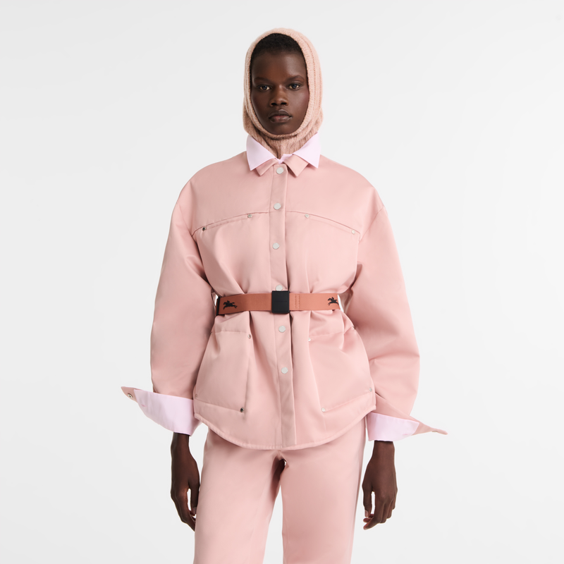 Shirt , Pink Tea - Techno satin  - View 4 of  4