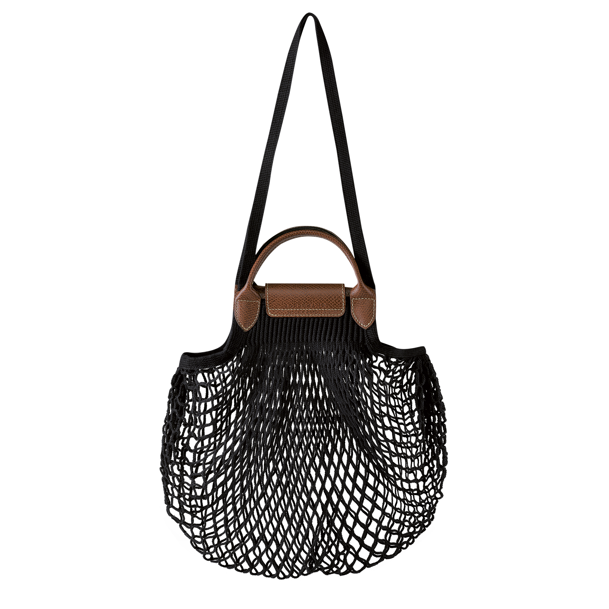 Le Pliage Filet Mesh bag L, Black
