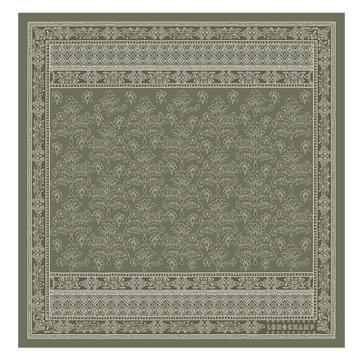 Tree of Life Silk scarf 50 , Laurel - Silk