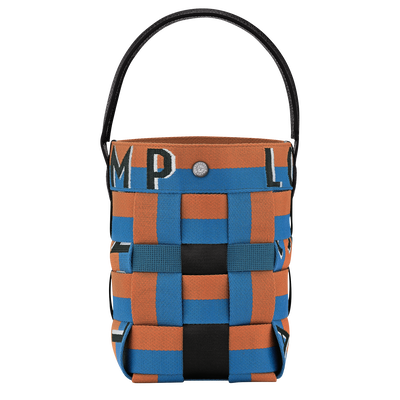 Re-Play Bucket bag XS, Cedar/Walnut