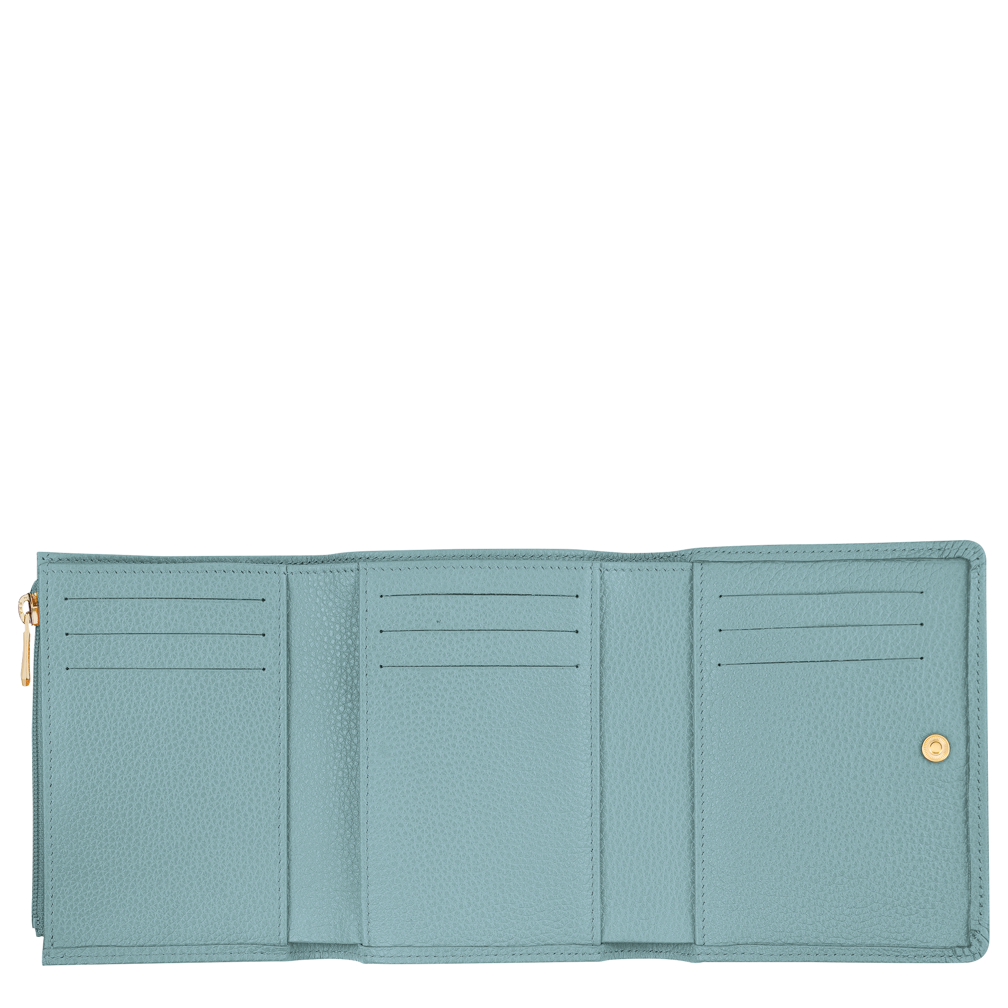 Wallet, Eucalyptus - View 3 of
3 - zoom in Le Foulonné Wallet, Eucalyptus