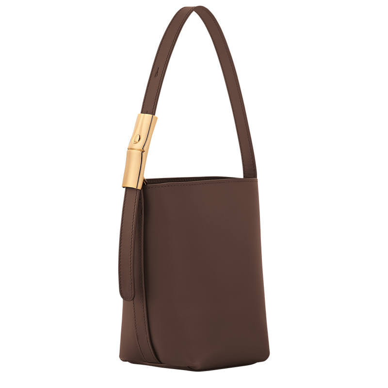 Le Smart XS Bucket bag , Mocha - Leather  - View 3 of  6