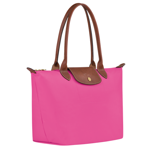 Hot pink longchamp store bag