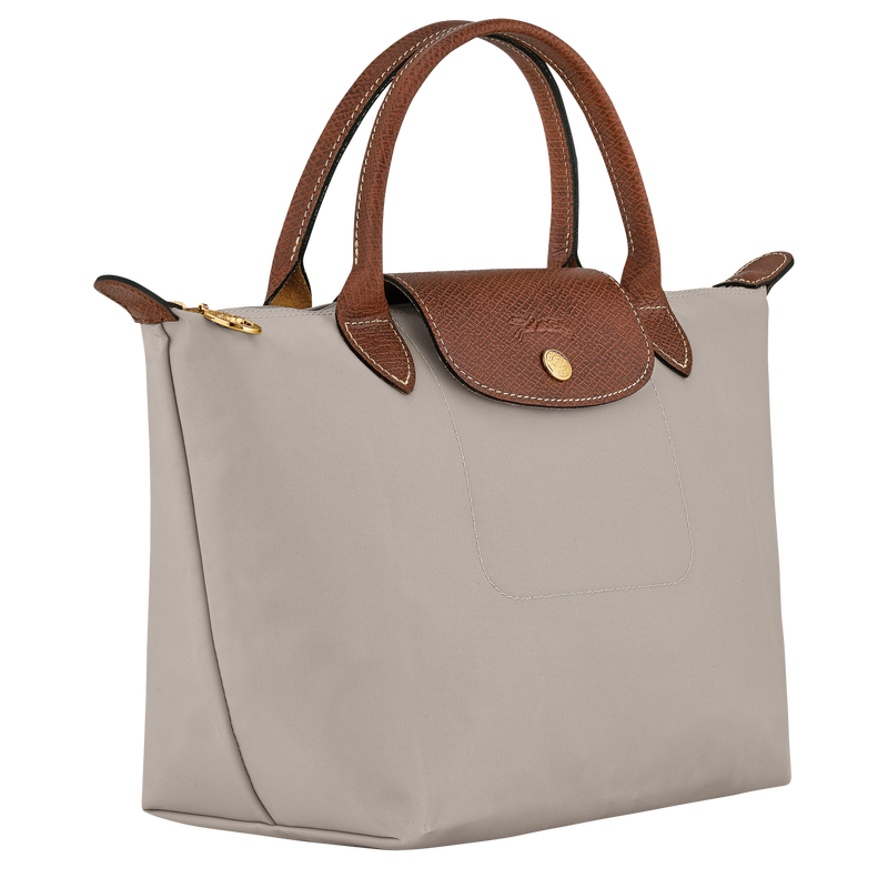 Le Pliage Original S Handbag , Pebble - Recycled canvas  - View 3 of  7