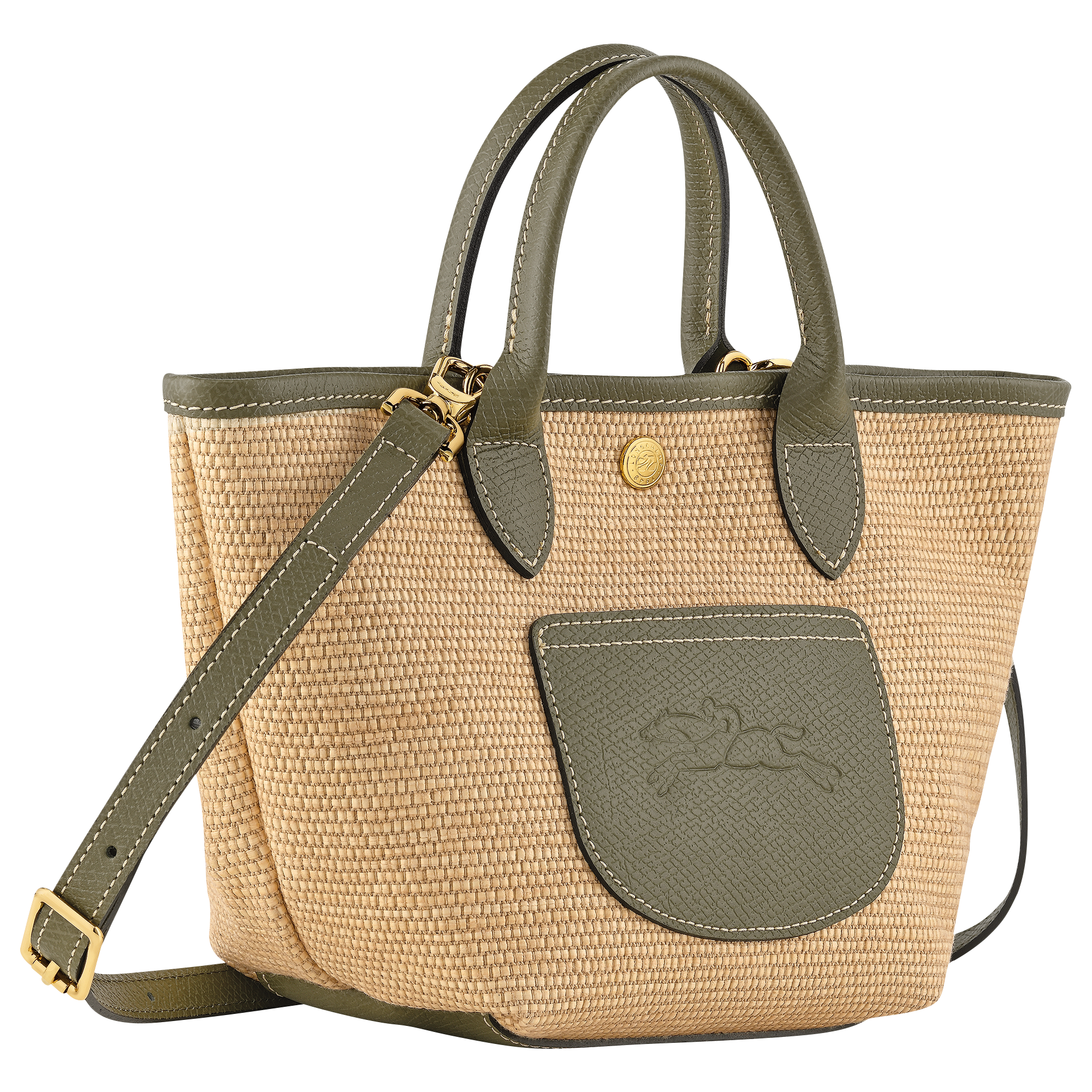 Le Pliage Collection Basket bag XS, Artichoke