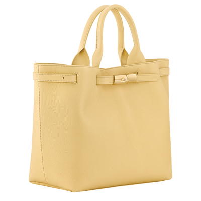 Le Smart L Tote bag , Hay - Leather