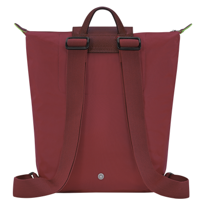 Le Pliage Green Backpack M, Pomegranate