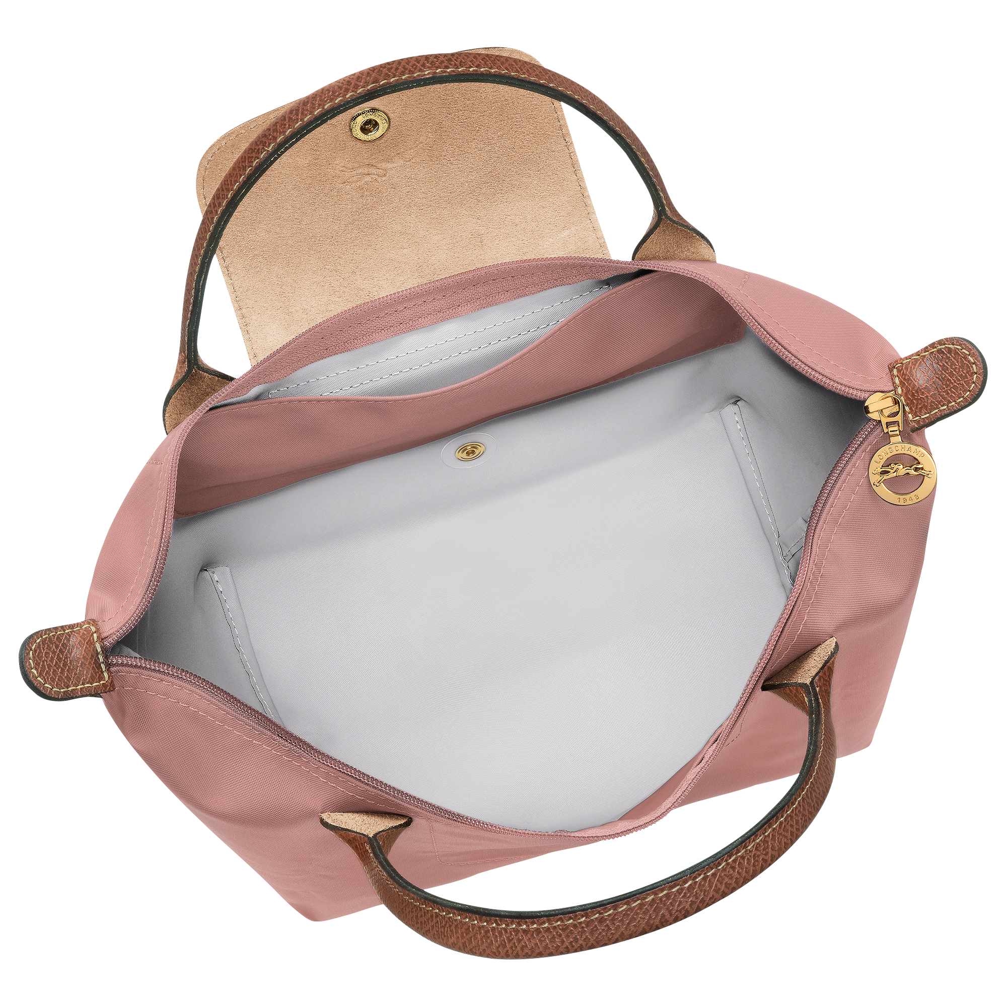 Handbag S, Pink Tea - View 2 of
2 - zoom in Le Pliage Original Handbag S, Pink Tea
