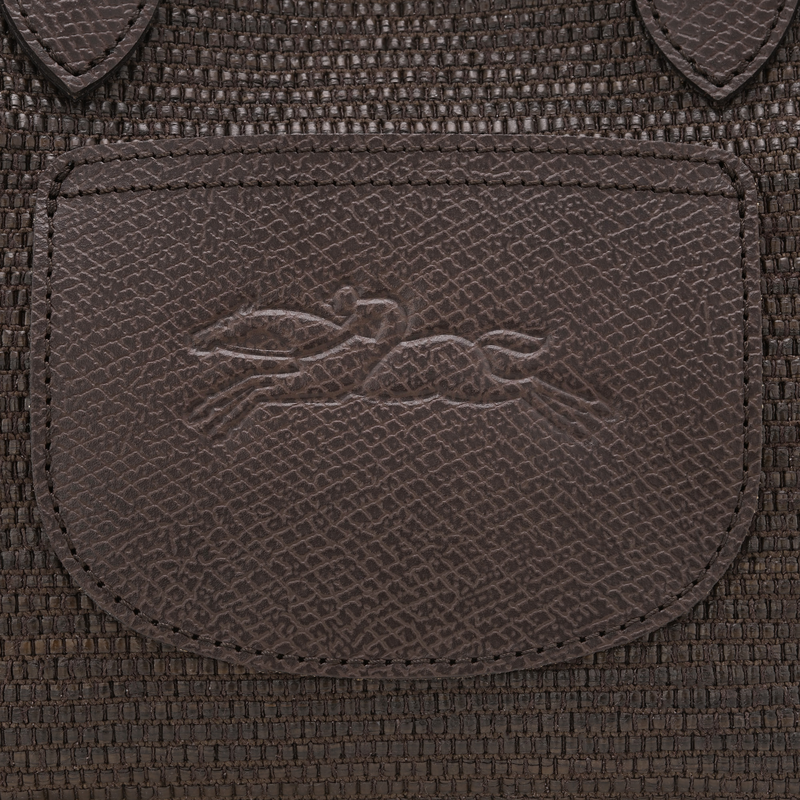 Le Pliage Collection XS Basket bag , Mocha - Canvas  - View 6 of  7