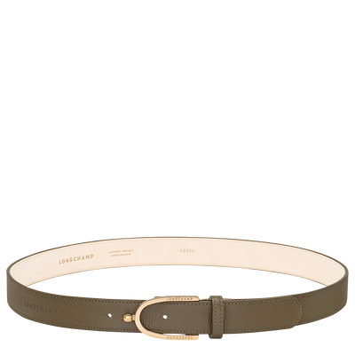 Le Foulonn&eacute; Ladies' belt , Caper - Leather