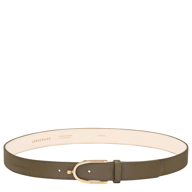 Le Foulonn&eacute; Ladies' belt , Caper - Leather  - View 1 of  3