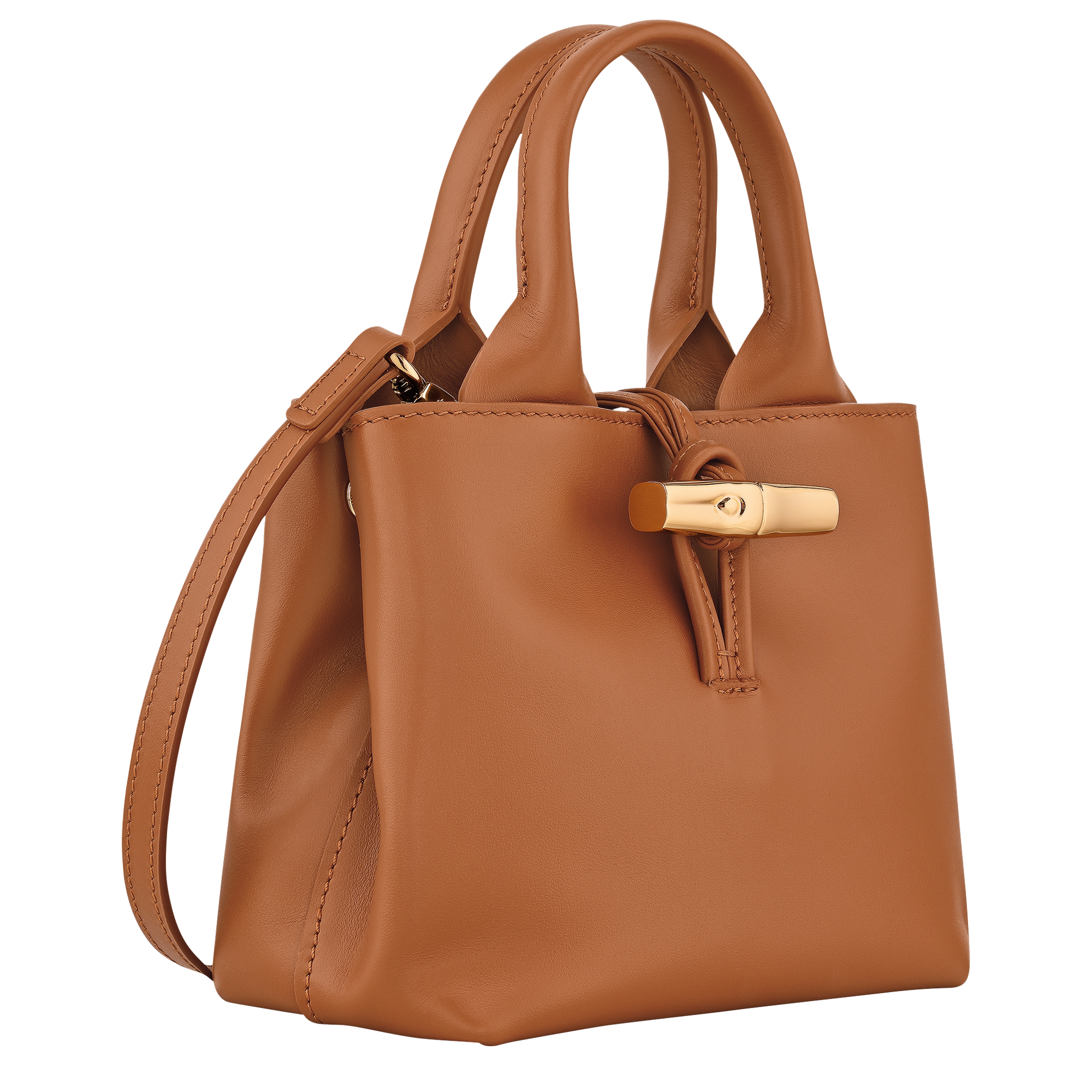 Le Roseau Handbag XS, Cashew