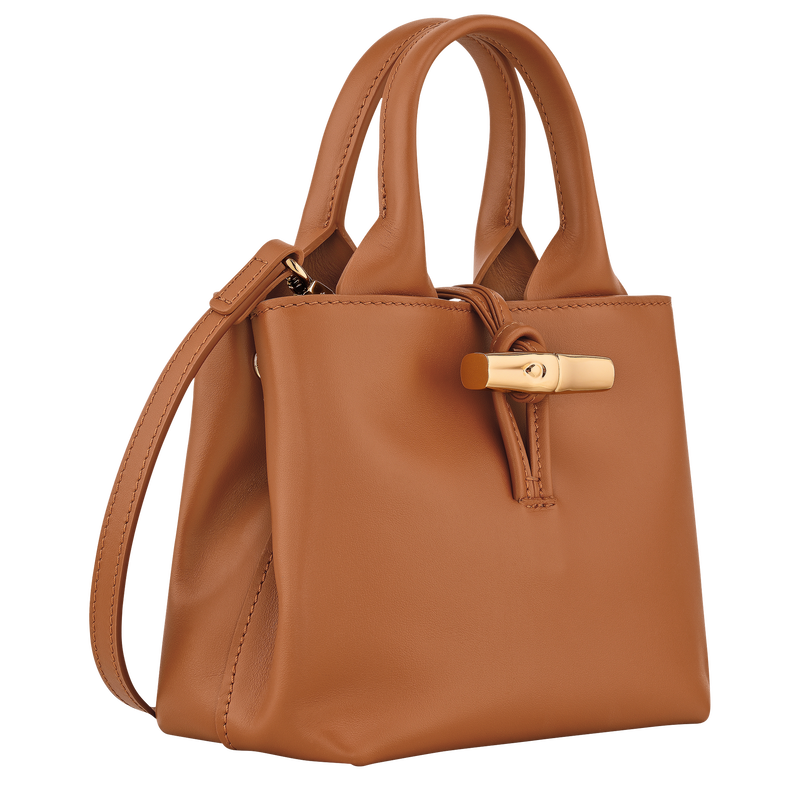 Le Roseau XS Handbag , Cashew - Leather  - View 3 of  7