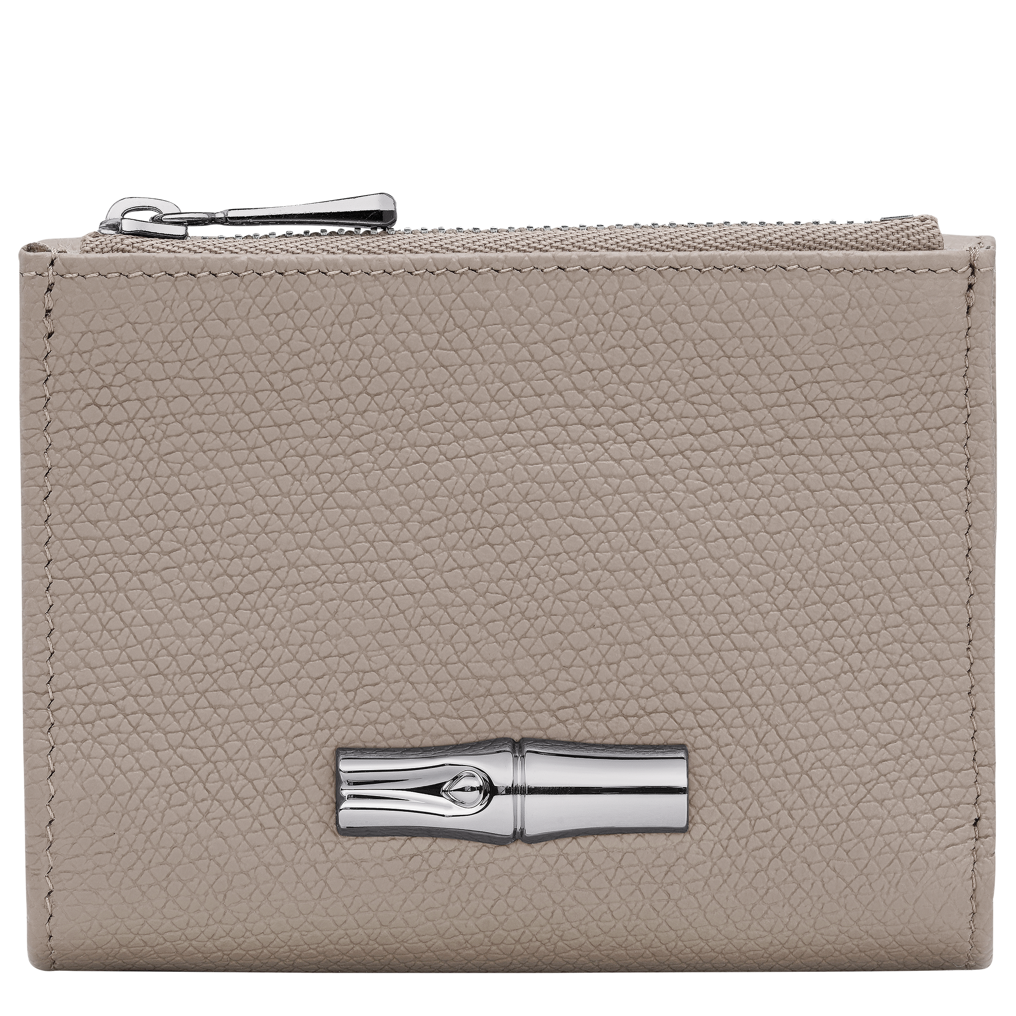 Le Roseau Compact wallet, Clay