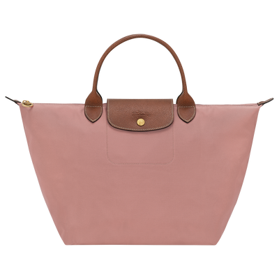 Le Pliage Original M Handbag , Pink Tea - Recycled canvas