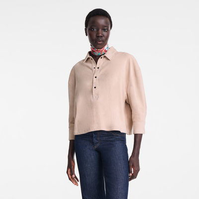 null Polo shirt, Pink