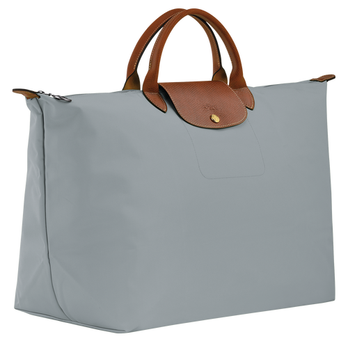 Le Pliage Original S Travel bag , Steel - Recycled canvas - View 3 of  6