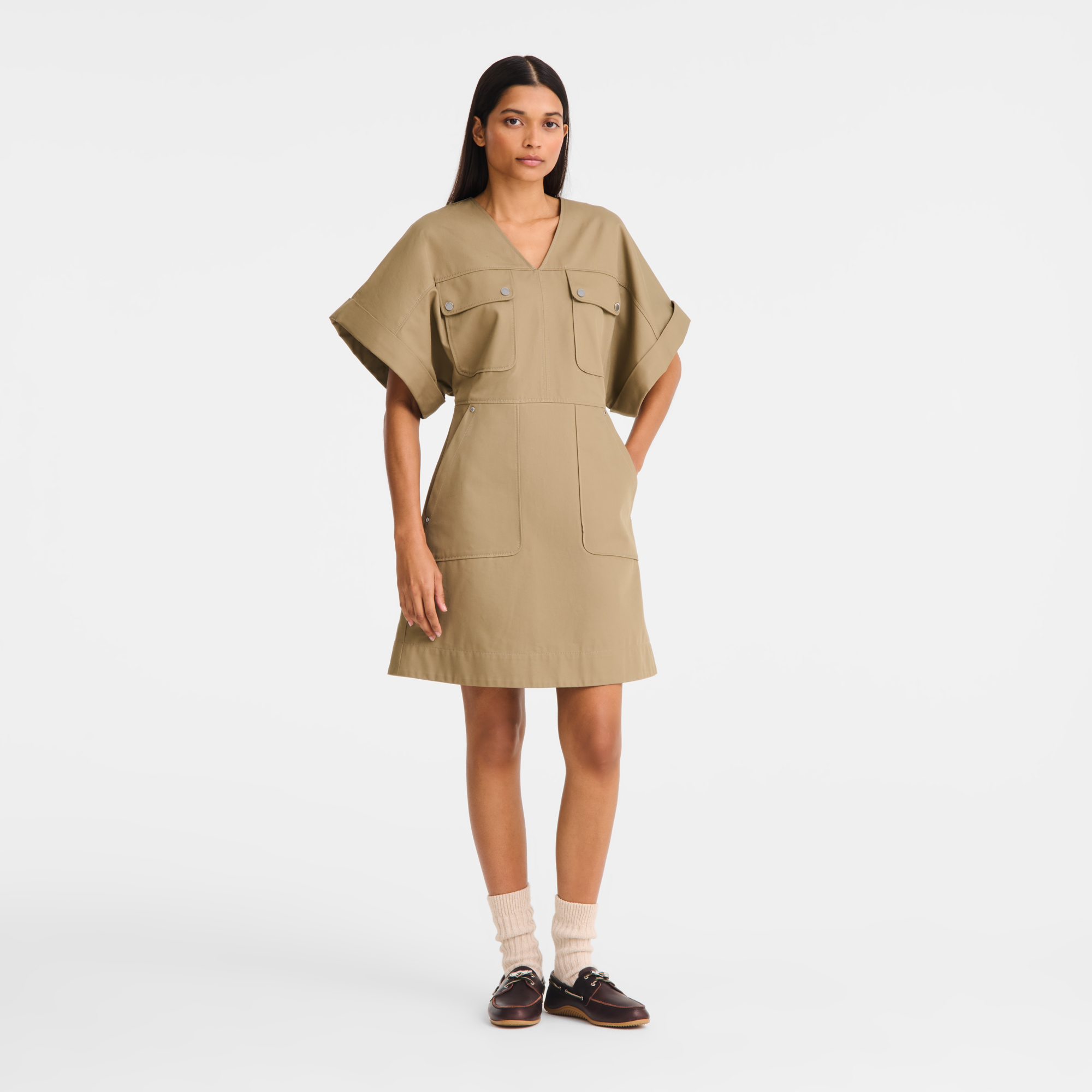 null Short dress, Lichen