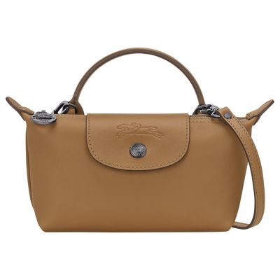 Le Pliage Xtra XS Pouch , Tobacco - Leather