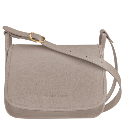 Le Foulonné M Crossbody bag , Turtledove - Leather