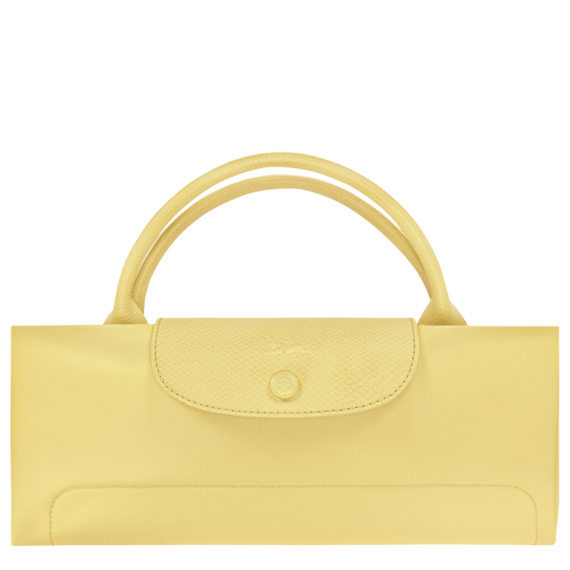 Le Pliage One XL Travel bag , Lime - Recycled canvas  - View 6 of  6