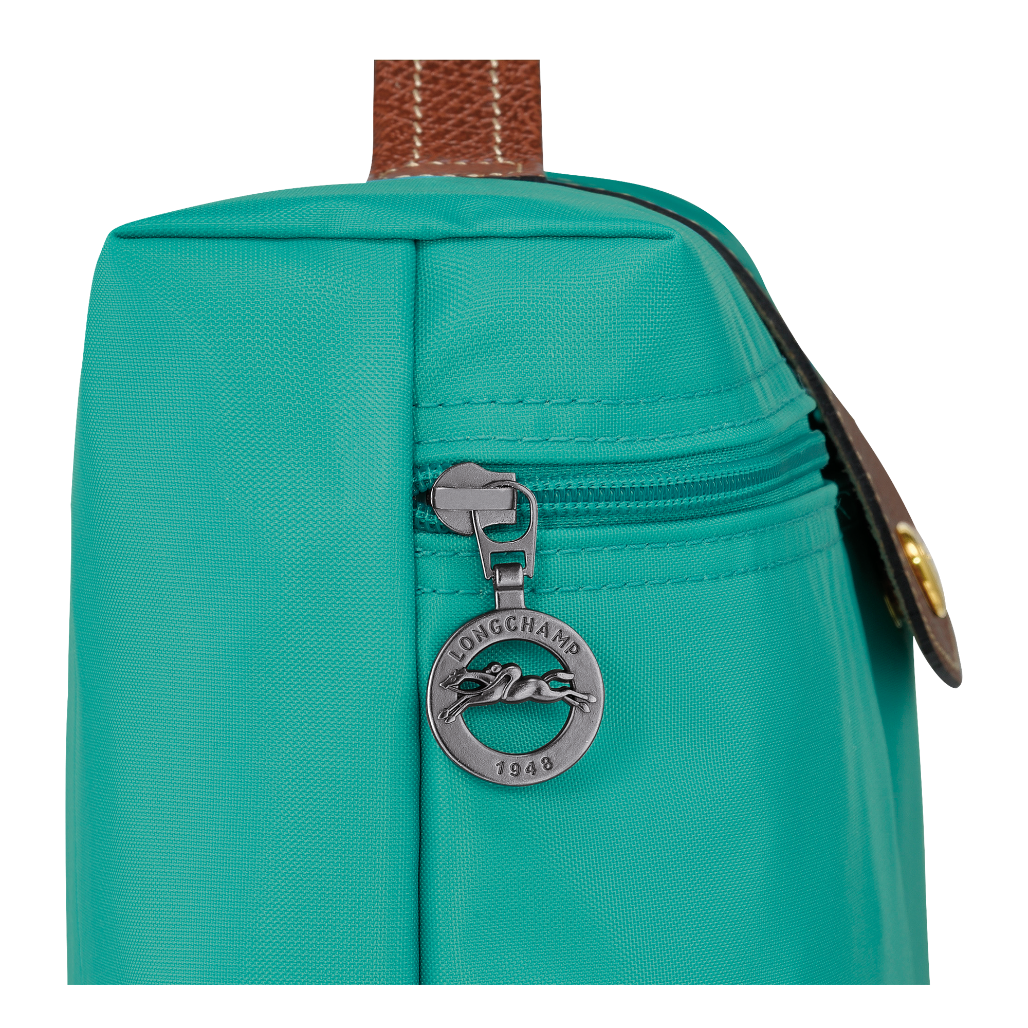 Briefcase S, Turquoise - View 4 of 
        5 - zoom in Le Pliage Original Briefcase S, Turquoise