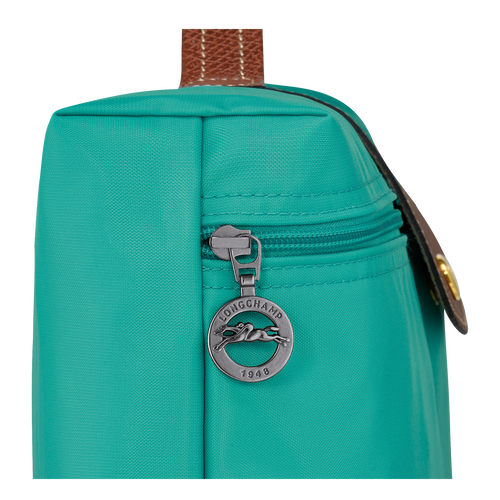 Le Pliage Original S Briefcase , Turquoise - Recycled canvas - View 4 of  5