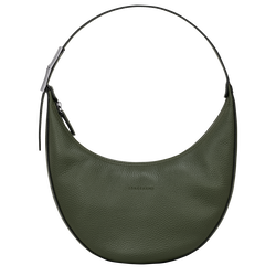 Le Roseau Essential M Hobo bag , Khaki - Leather