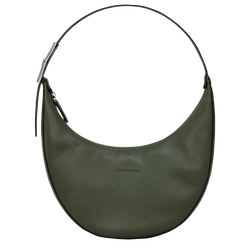 Roseau Essential M Hobo bag , Khaki - Leather