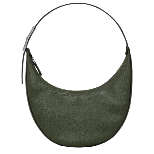 Roseau Essential M Hobo bag , Khaki - Leather - View 1 of  4