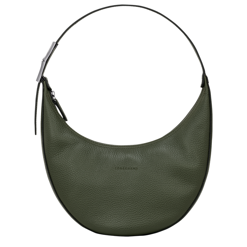 Roseau Essential M Hobo bag , Khaki - Leather  - View 1 of  4