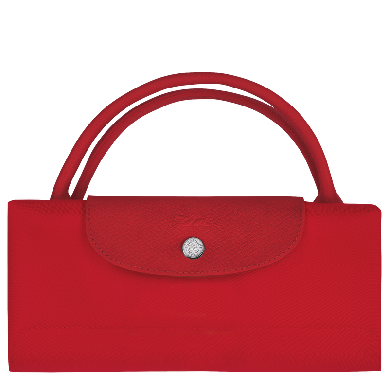 Le Pliage Green S Travel bag , Tomato - Recycled canvas  - View 7 of  7