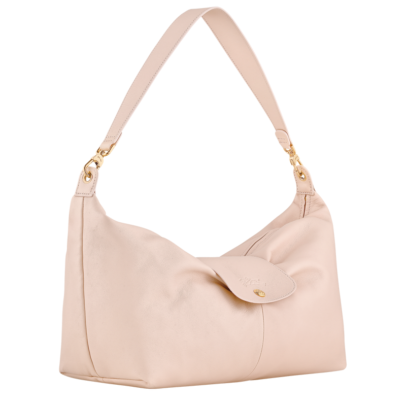 Le Pliage Xtra L Shoulder bag , Cream - Leather  - View 2 of  3