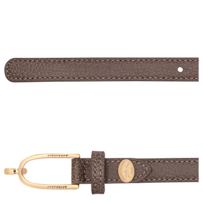Le Foulonn&eacute; Ladies' belt, Taupe