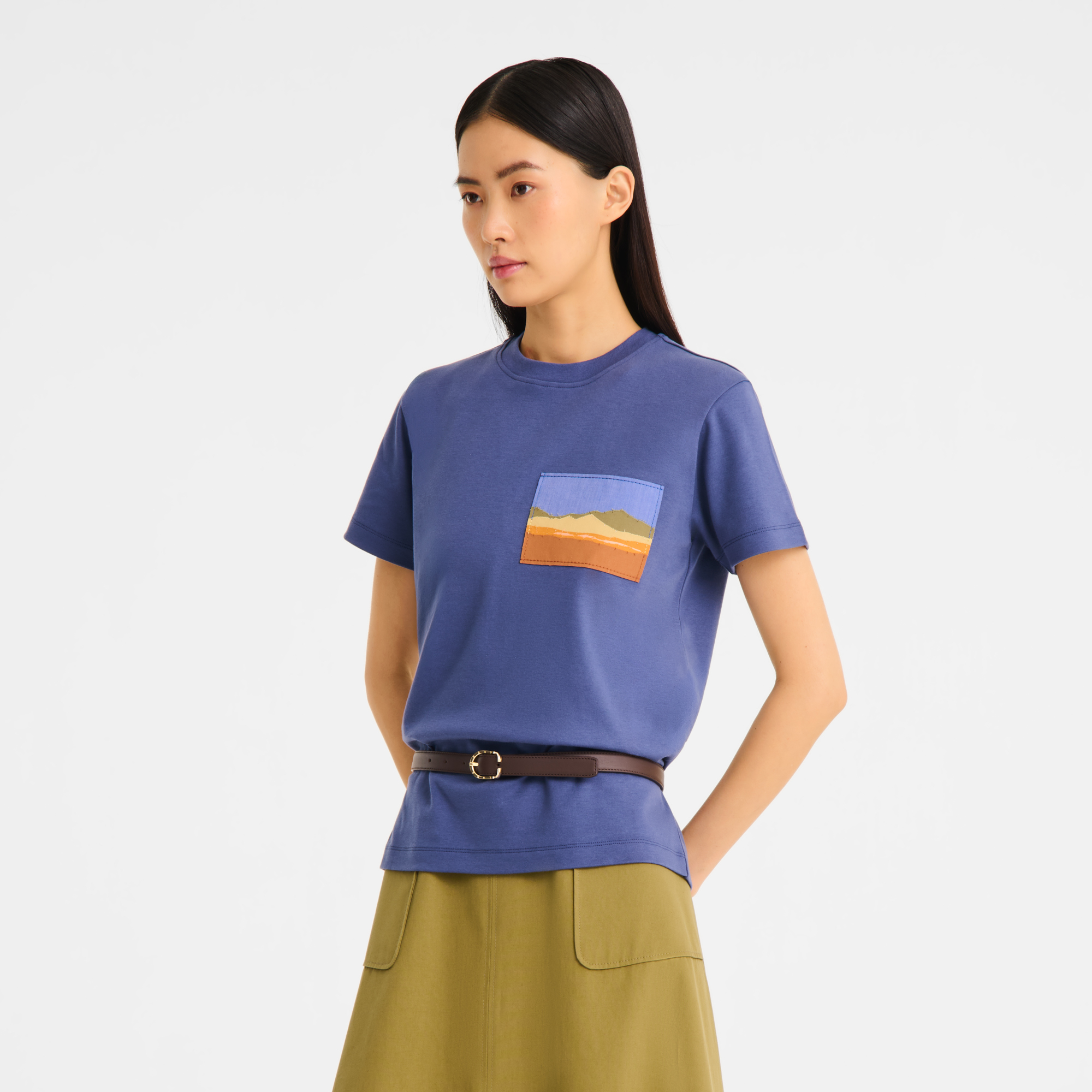 null T-shirt, Thistle