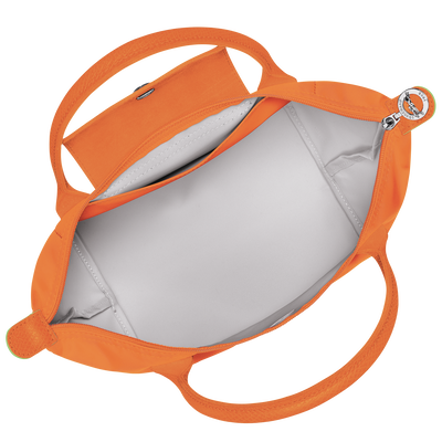 Le Pliage Green Handbag M, Orange
