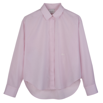 Shirt , Pink - Chambray
