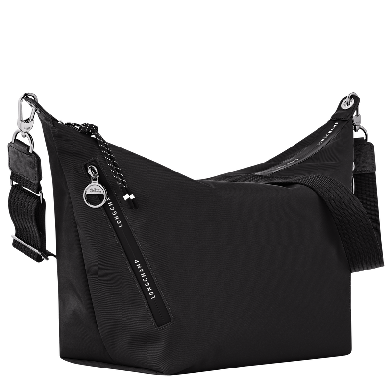 Le Pliage Energy M Crossbody bag , Black - Canvas  - View 3 of  6