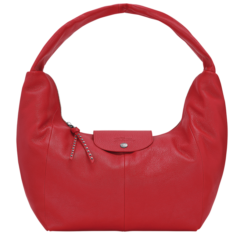 Le Pliage Xtra L Hobo bag , Red - Leather  - View 1 of  4
