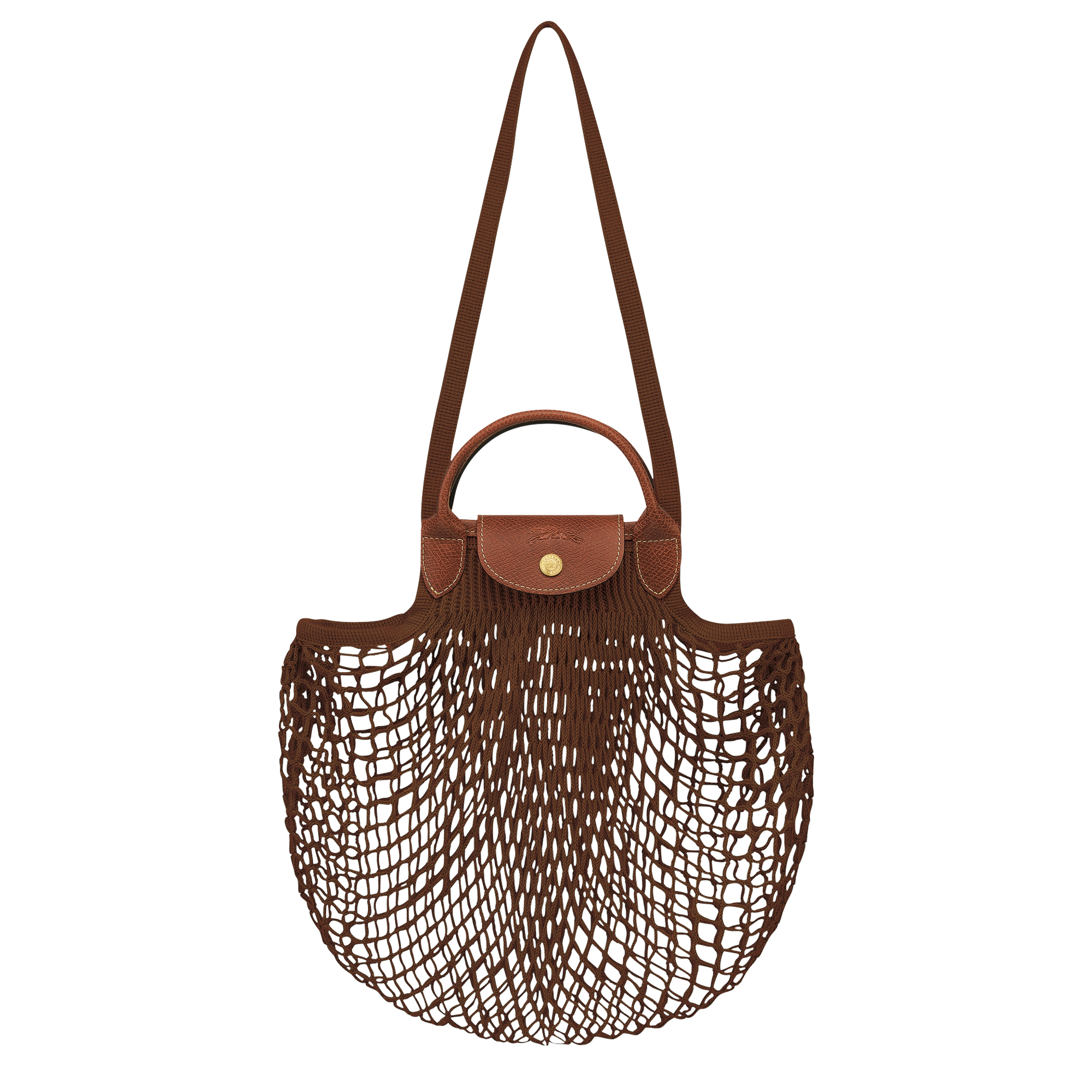 Le Pliage Filet Mesh bag L, Tobacco