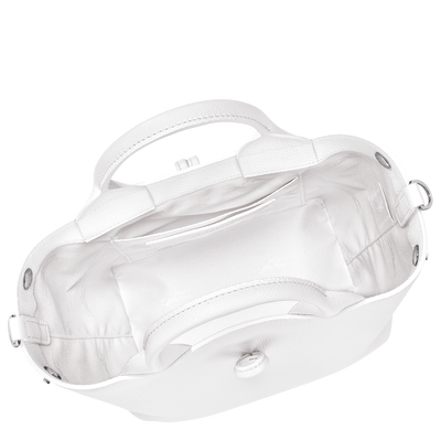 Handbag S, White - View 6 of
7 - zoom in Le Roseau Handbag S, White