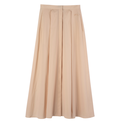 Midi skirt , Cream - OTHER