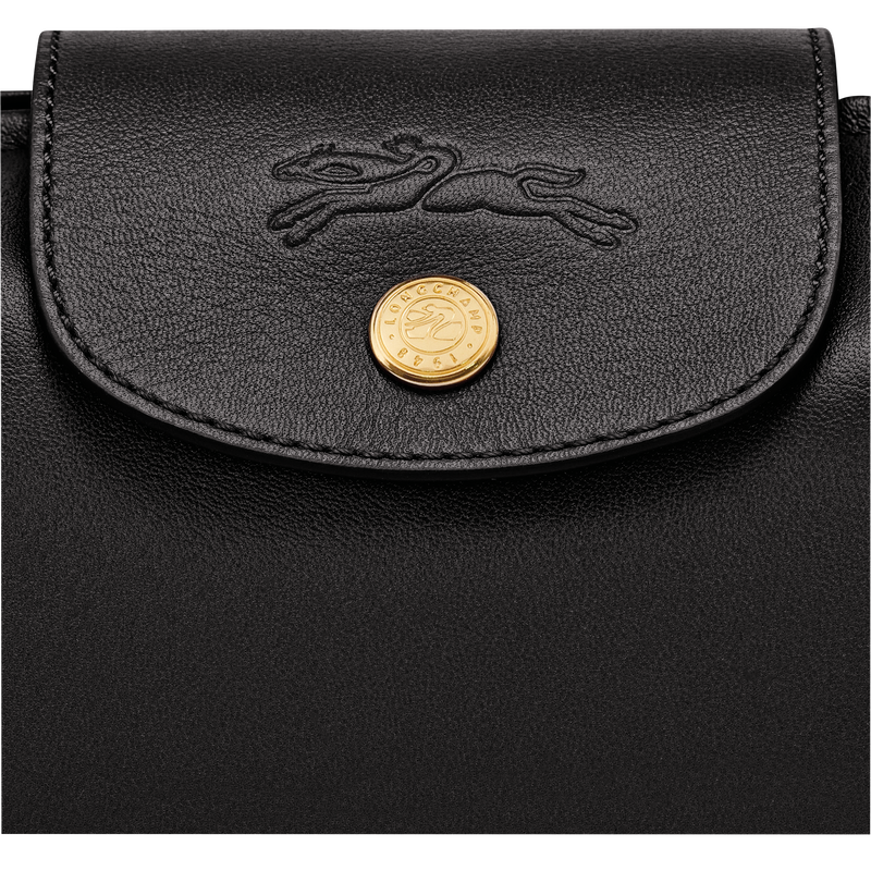 Le Pliage Xtra S Shoulder bag , Black - Leather  - View 6 of  6
