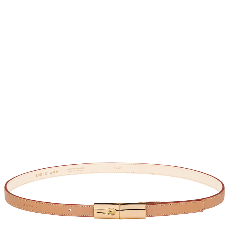 Ladies' belt , Vegetal - Leather  - View 1 of  3