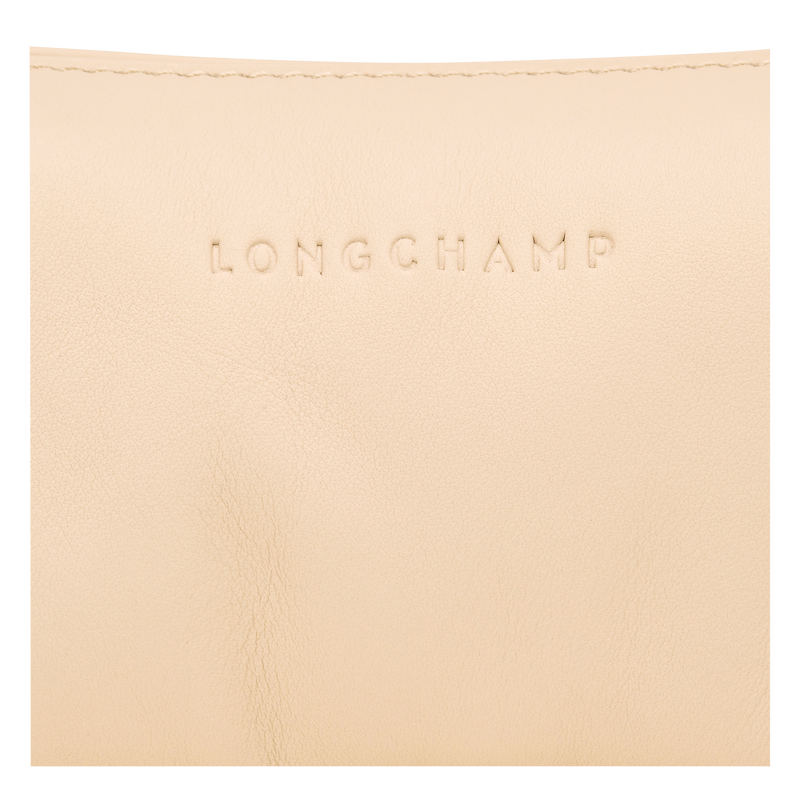 Looong M Shoulder bag , Vanilla - Leather  - View 6 of  7