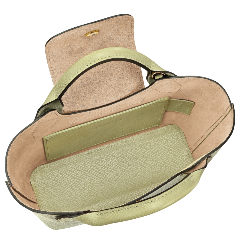 &Eacute;pure XS Tote bag , Almond Green - Leather  - View 5 of  6