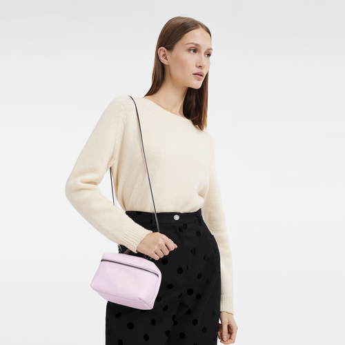 Le Pliage Xtra XS Vanity Petal Pink Leather Longchamp TH