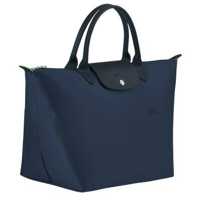 Le Pliage Green Handbag M, Navy
