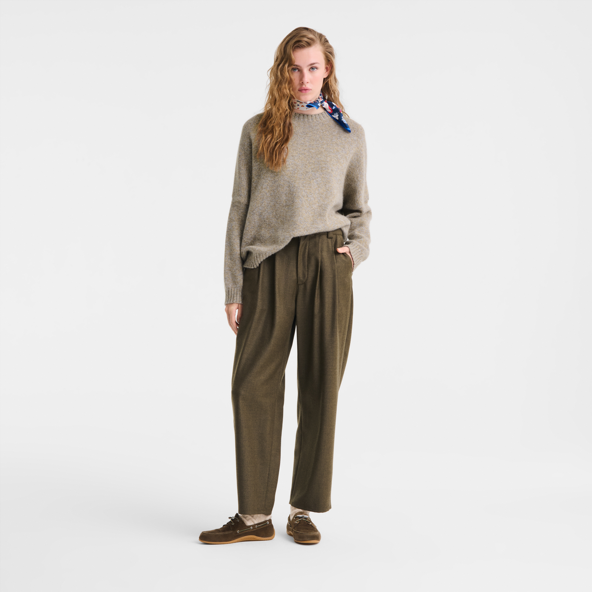 null Trousers, Olive