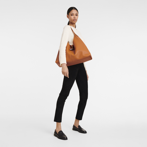 Hobo bag XL Roseau Essential Saffron (10171968025) | Longchamp TH
